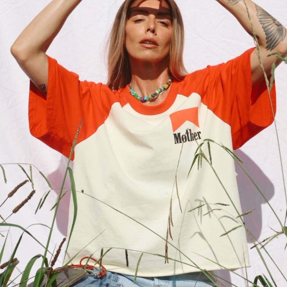 Happy Little Mother World Champion Oversized Raglan